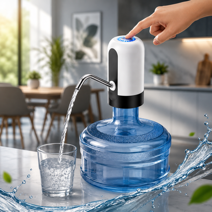 Electric Pump Water Dispenser | USB Rechargeable Water Bottle Pump