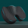 Orthopedic wedge seat cushion with memory foam support Orthopedic wedge seat cushion with memory foam support
