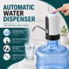 USB rechargeable water pump with one-touch dispensing