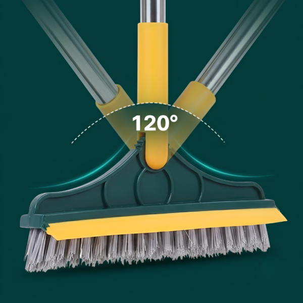 3 in 1 Cleaning Brush with Wiper for floor cleaning