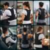 Lightweight spine support belt for men and women