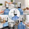 Portable electric water dispenser with rechargeable battery