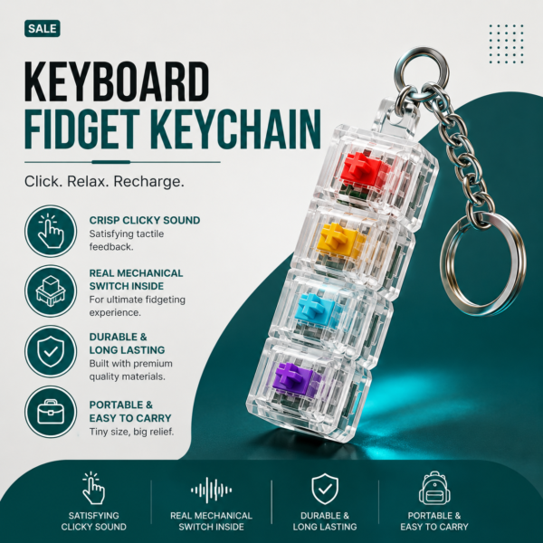 Mini keyboard fidget toy for stress relief Mini keyboard fidget toy for stress relief