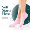 Anti-Crack Silicone Spa Socks Comfortable moisturizing socks that help repair rough and cracked heels.