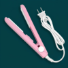 Compact mini hair straightener with aluminum plates Compact mini hair straightener with aluminum plates