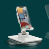 Foldable phone holder with adjustable height