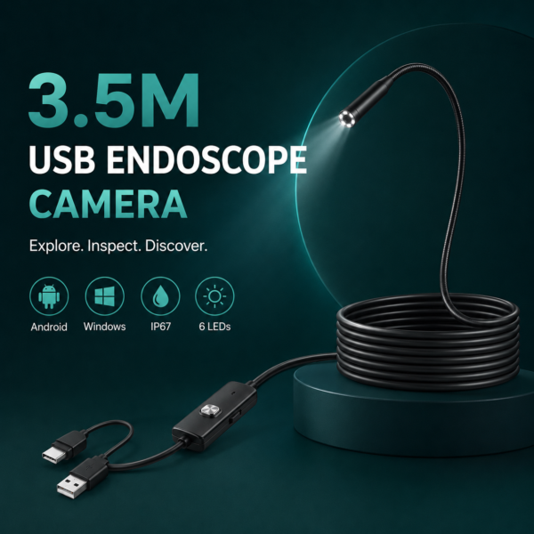 3 in 1 endoscope camera with Type-C Micro USB and USB 3 in 1 endoscope camera with Type-C Micro USB and USB
